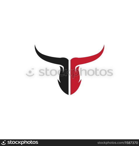 Red Bull illustration Template vector icon