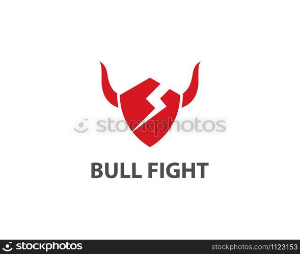 Red Bull Taurus Logo Template vector