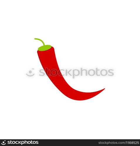 Red chili icon design graphic template vector