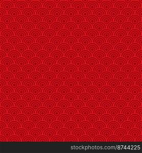 Red Chinese background pattern seamless, vector illustration. Red Chinese background pattern seamless, a vector illustration