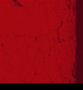 Red Cracked Background for your design. EPS10 vector.