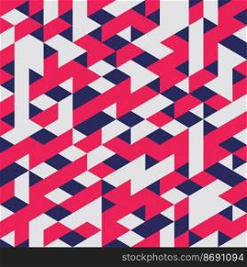Red Geometric Seamless pattern Abstract background