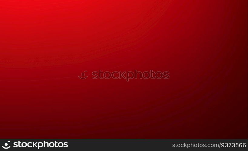 Red gradient abstract background. Simple and modern studio background.