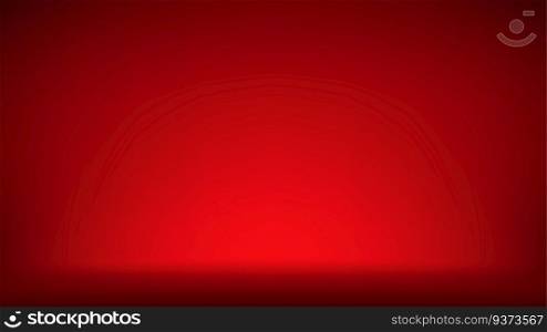 Red gradient abstract background. Simple and modern studio background.