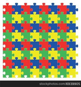 Red green yellow blue puzzles.. Red green yellow blue color puzzles.