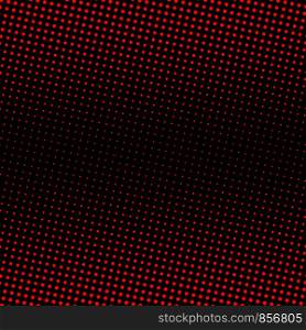 red halftone on black background. halftone dots abstract background. Eps10. red halftone on black background. halftone dots abstract background