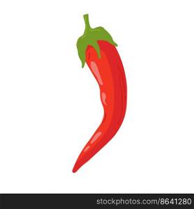 Red hot natural chili pepper pod realistic image with shadow vector illustration. Design for grocery, culinary products, seasoning and spice package, recipe web site decoration, cooking book. Red hot natural chili pepper pod realistic image with shadow vector illustration. Design for grocery, culinary products, seasoning and spice package, recipe web site decoration, cooking book.
