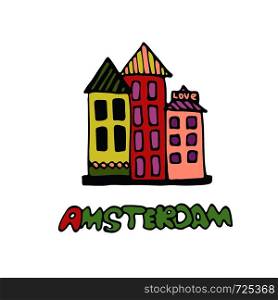 Red light district Vector icon. Hand drawn print. Amsterdam sticker design. Red light district Vector icon. Hand drawn print. Amsterdam sticker design.