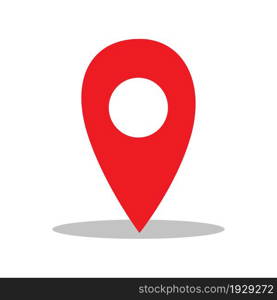 Red map pin. Arrow icon. Navigation sign. Location symbol. Geo mark. Travel background. Vector illustration. Stock image. EPS 10.. Red map pin. Arrow icon. Navigation sign. Location symbol. Geo mark. Travel background. Vector illustration. Stock image.