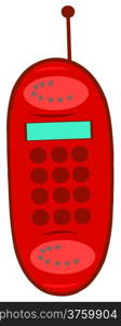 Red Mobile Phone