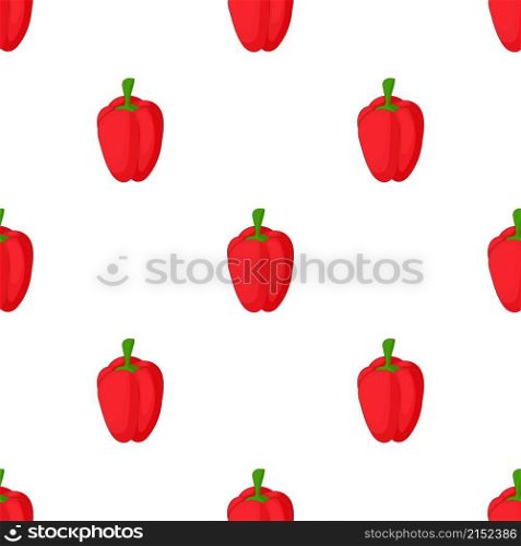 Red pepper pattern seamless background texture repeat wallpaper geometric vector. Red pepper pattern seamless vector