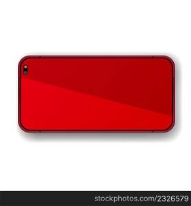 red phone redesign realistic object