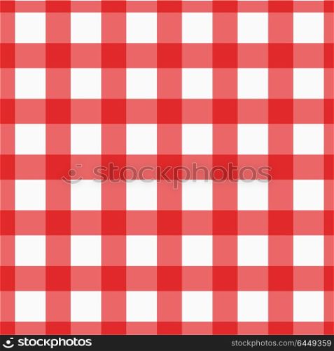 red plaid checkered gingham pattern