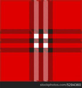 Red Plaid texture background vector illustration. EPS10. Plaid texture background vector illustration