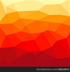 Red polygon abstract background for presentations, creativity, design brochures and websites
