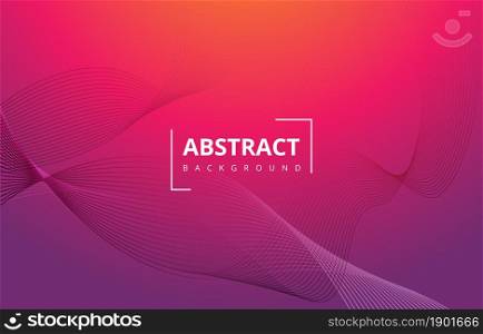 Red Purple Abstract Wave Lines Gradient Texture Background Wallpaper Graphic Design