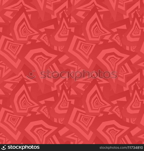 Red seamless irregular shape pattern background Vector Image