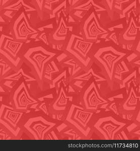 Red seamless irregular shape pattern background Vector Image