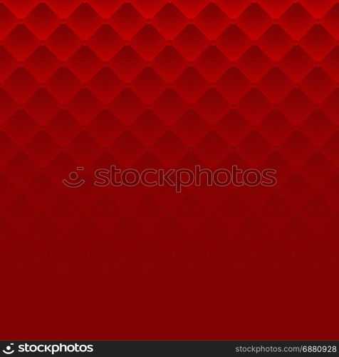 Red square luxury pattern sofa texture background vector