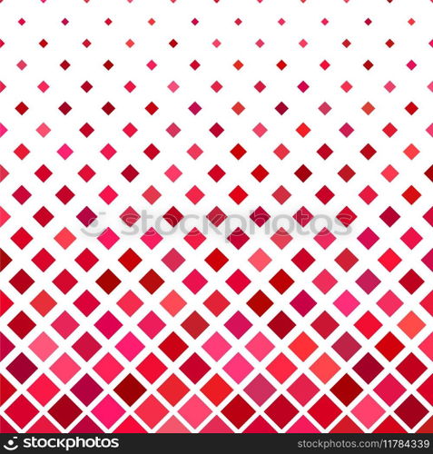 Red square pattern background - from diagonal Vector Image