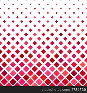 Red square pattern background - from diagonal Vector Image