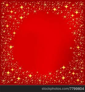 Red Star Background