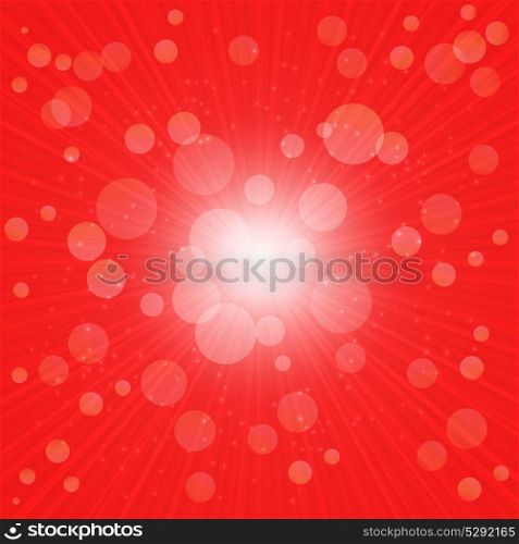 Red Summer on Background. Vector Illustration. EPS10. Red Summer Background. Vector Illustration