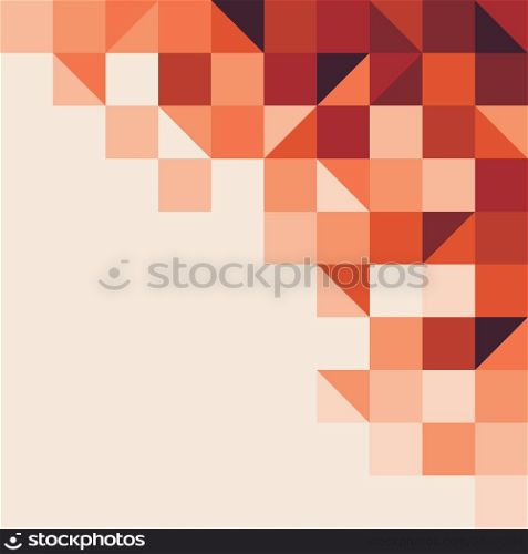 Red tiled background