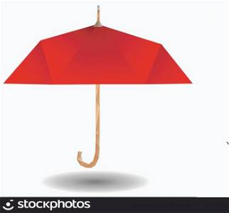Red umbrella icon