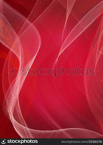 Red vector Background with abstract lines