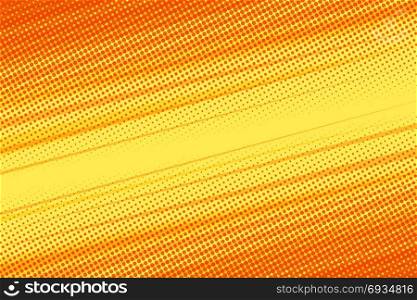 Red yellow stripes background. Pop art retro vector illustration. Red yellow stripes background