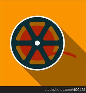 Reel icon. Flat illustration of reel vector icon for web. Reel icon, flat style