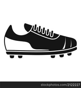 Referee boot icon simple vector. Soccer coach. Foul player. Referee boot icon simple vector. Soccer coach