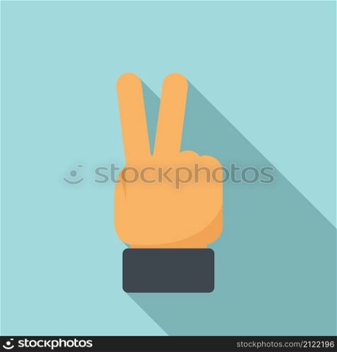 Referee hand sign icon flat vector. Game judge. Sport match. Referee hand sign icon flat vector. Game judge
