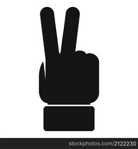 Referee hand sign icon simple vector. Game judge. Sport match. Referee hand sign icon simple vector. Game judge