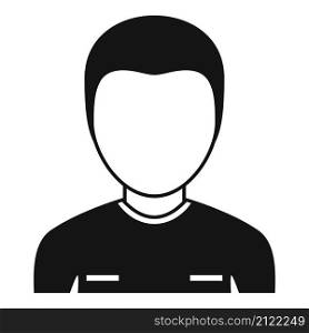 Referee man icon simple vector. Soccer card. Sport judge. Referee man icon simple vector. Soccer card