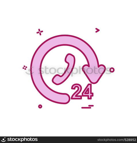Refresh icon design vector