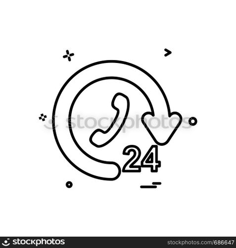 Refresh icon design vector
