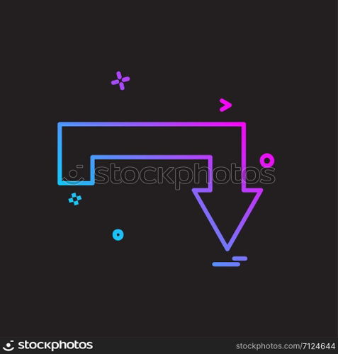 Refresh icon design vector