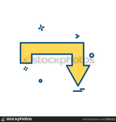 Refresh icon design vector