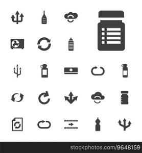 Refresh icons Royalty Free Vector Image