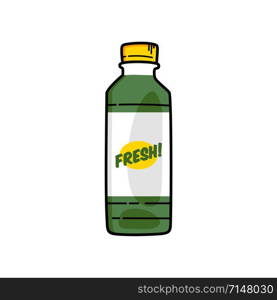 refreshment drink soda juice plastic bottle vector art. refreshment drink soda juice plastic bottle vector