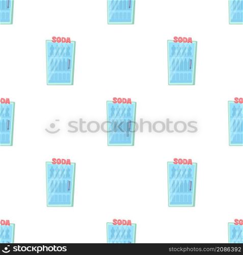 Refrigeration pattern seamless background texture repeat wallpaper geometric vector. Refrigeration pattern seamless vector
