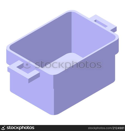 Refrigerator box icon isometric vector. Repair appliance. Home fridge. Refrigerator box icon isometric vector. Repair appliance