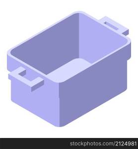 Refrigerator box icon isometric vector. Repair appliance. Home fridge. Refrigerator box icon isometric vector. Repair appliance