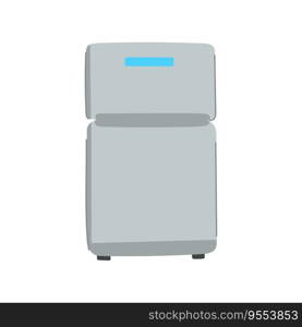 refrigerator fridge cartoon. home freezer, door appliance, food domestic refrigerator fridge sign. isolated symbol vector illustration. refrigerator fridge cartoon vector illustration