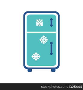 refrigerator icon design, flat style icon collection