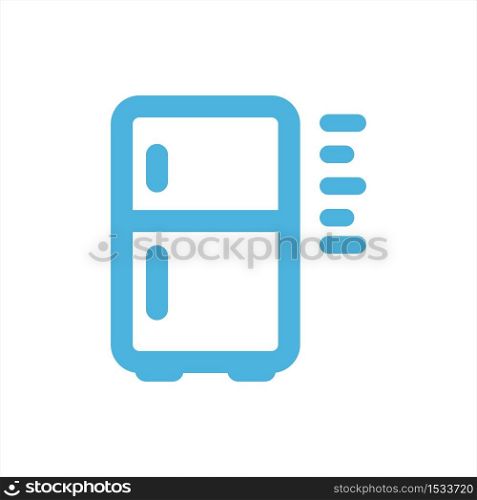 refrigerator icon flat vector logo design trendy illustration signage symbol graphic simple