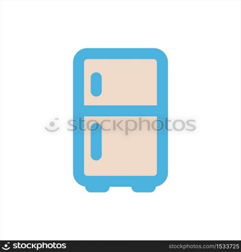 refrigerator icon flat vector logo design trendy illustration signage symbol graphic simple
