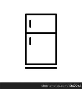 Refrigerator icon trendy